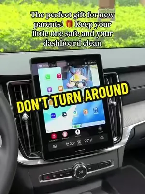 The perfect gift for new parents! 🎁 Keep your little one safe and your dashboard clean. It’s all about peace of mind while you’re on the road. Your baby deserves this view. ❤️#babymonitor #carhacks #o