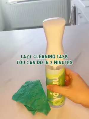 Often overlooked but only 2 minutes of work 🧼 #yokuu #CleanTok #lazycleaning 