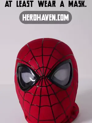 Nailed it? Definitely not. 🤕 We can’t give you super-strength (or better landings), but we can upgrade your gear. At least wear a mask. 🕸️👇 herohaven.co.uk #SpiderMan #ParkourFail #SpideyMask #AtLeast
